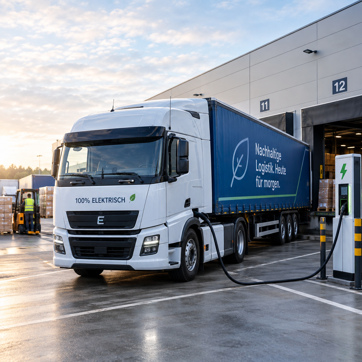 Elektrische Nutzfahrzeuge und Flotte